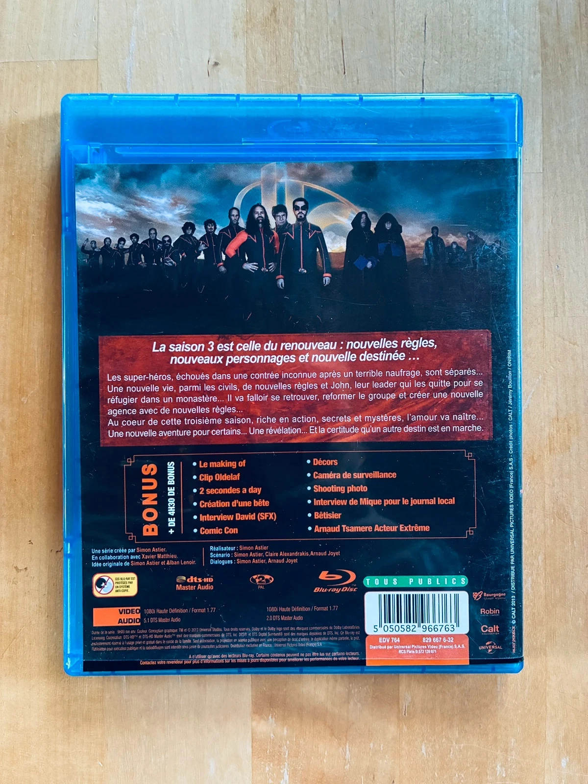 Box set 2 Blu-ray Hero Corp season 3. – photo 3